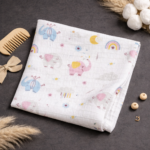 Muslin baby Towel and swaddle